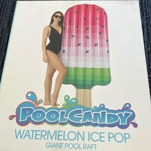 Poolcandy watermelon ice pop giant pool raft